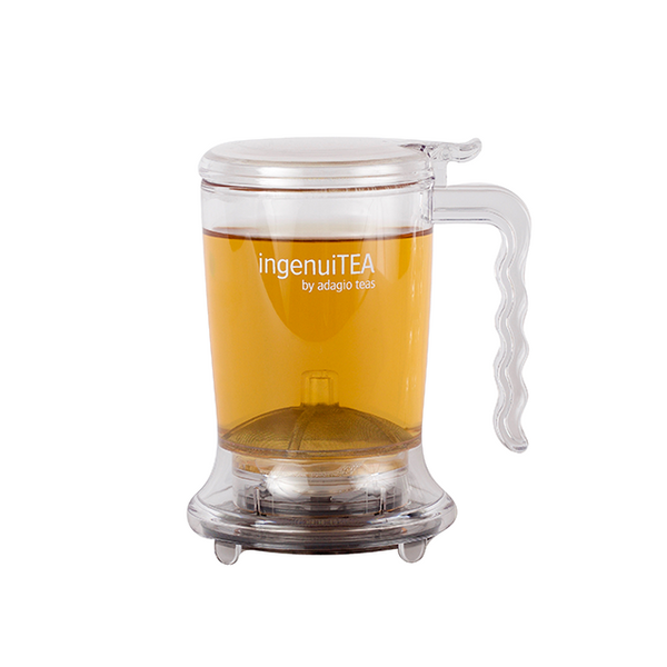 Glass Mug and Infuser from Adagio Teas
